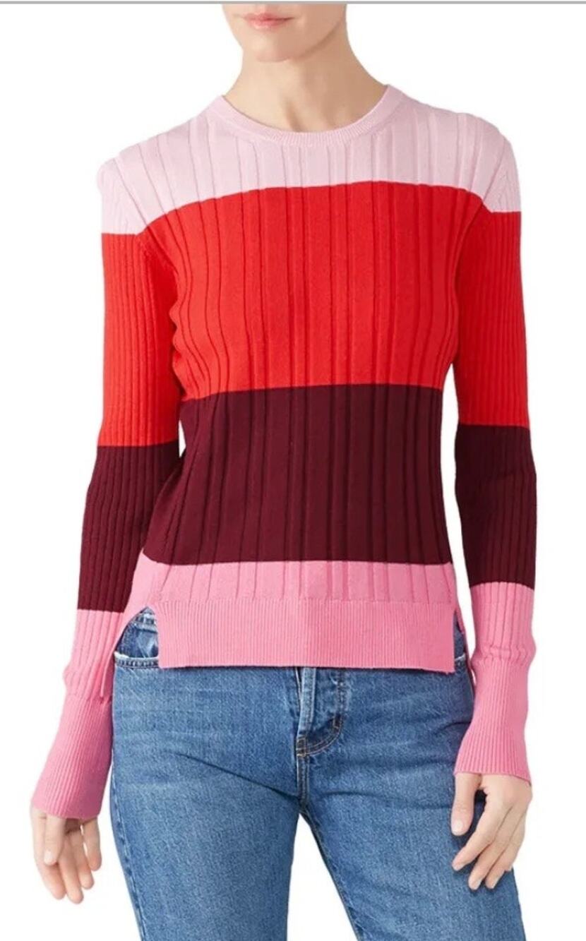 Tome NYC Colorblock Amulet Turtleneck Sweater 6